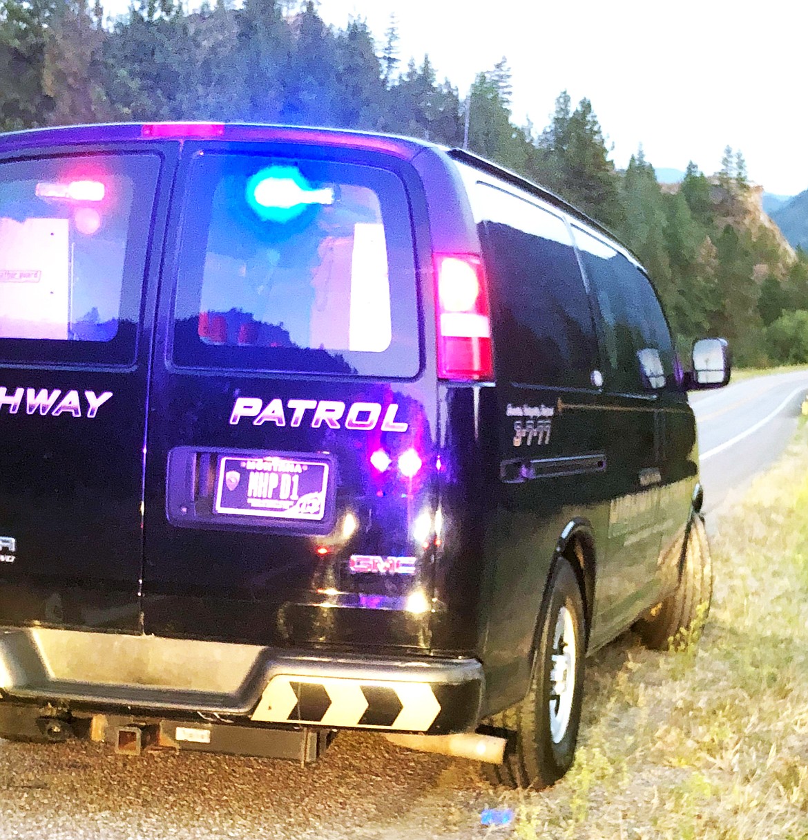 The Montana Highway Patrol&#146;s Crash Unit was on scene for a fatality the night of Wednesday, Sept. 5. (Erin Jusseaume/Clark Fork Valley Press)