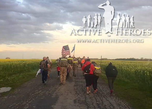 Photo by ACTIVE HEROES
The goal for the event is to bring awareness to the burdens veterans and military families carry.