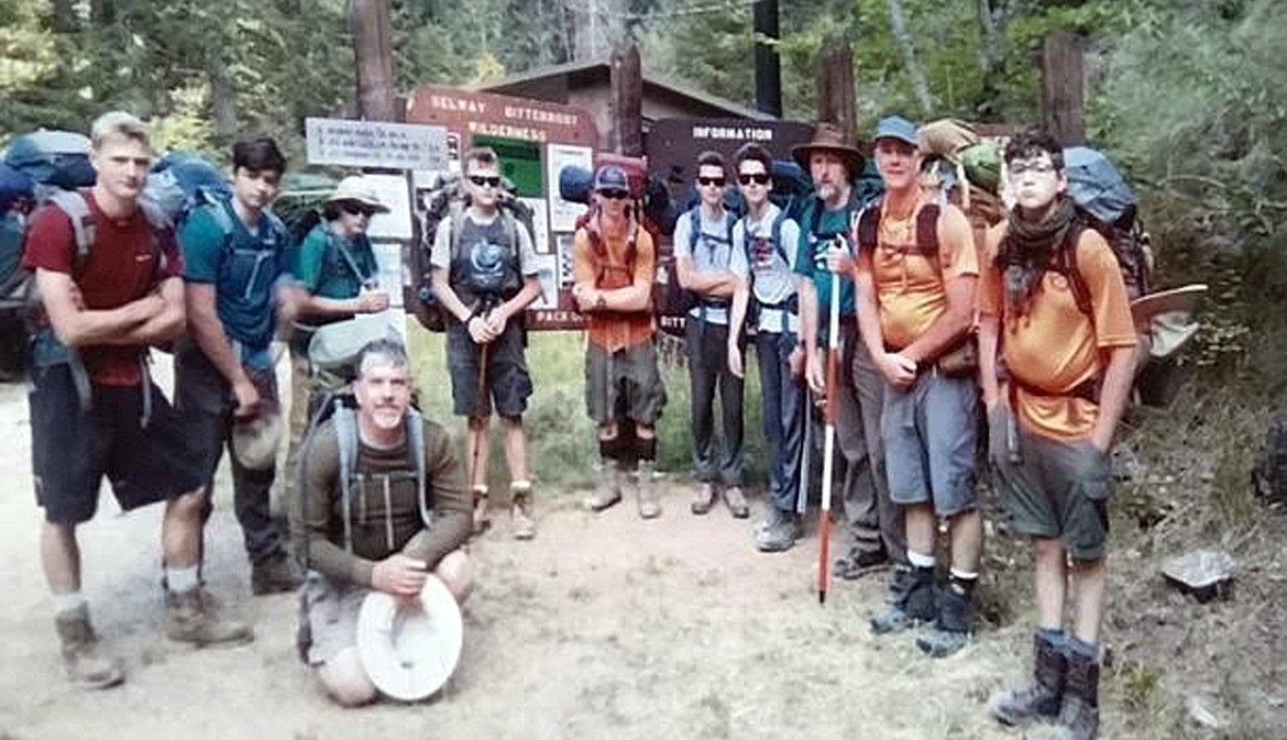 (Courtesy photo)
Boy Scout Troop 111 made a 50-mile hike down the Selway River in the heart of the wilderness area of Idaho. They began their hike from Paradise Landing, after driving to Darby, Mont.