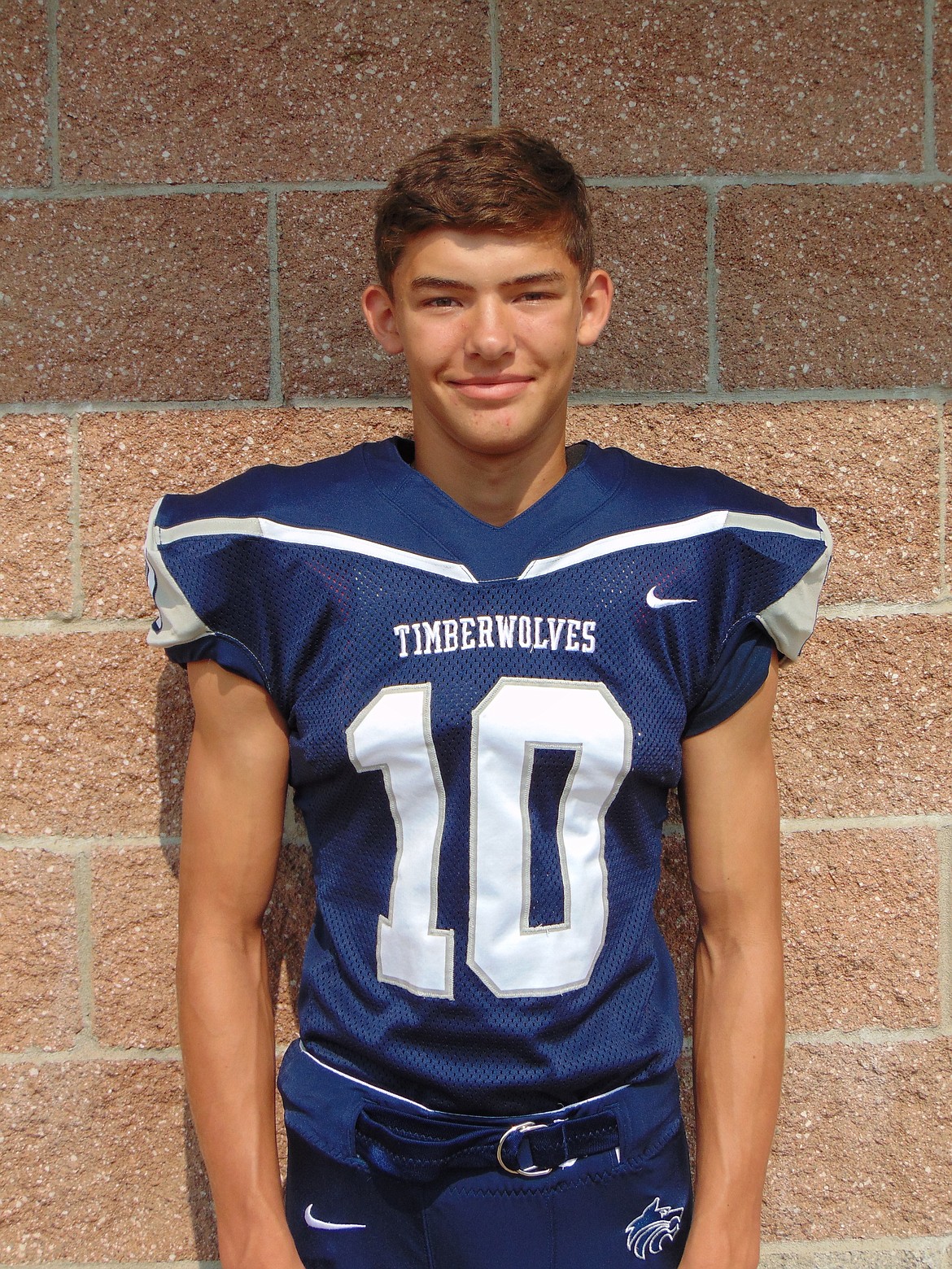 Courtesy photo
Junior receiver Logan Jeanselme is this week&#146;s Nosworthy&#146;s Hall of Fame Lake City High football Offensive Player of the Week. Jeanselme caught five touchdown passes and totaled 212 receiving yards in the Timberwolves&#146; 55-39 victory over East Valley.