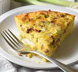 Hash Brown-Crusted Quiche with Sausage