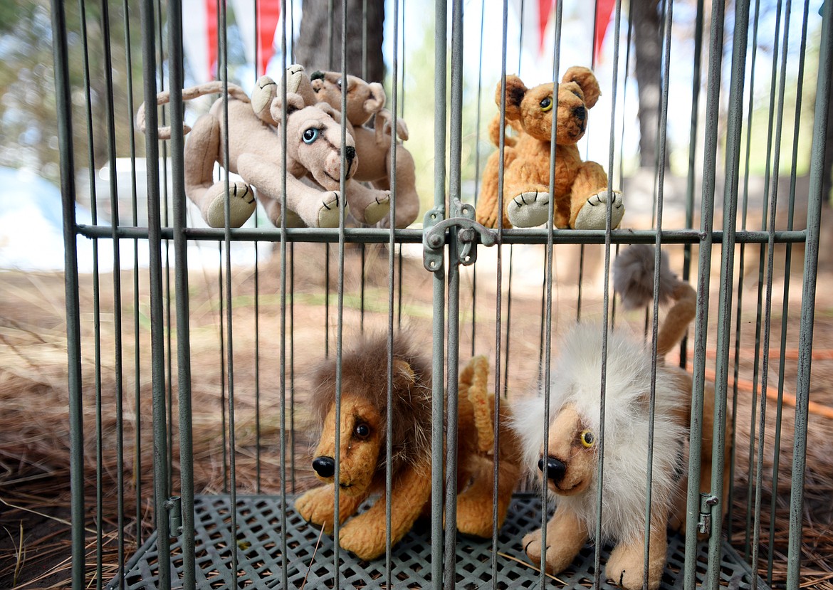 Detail of a doll circus created by Trish Hurley. The circus uses Tonner dolls and other toys with costumes and decorations she made herself over the last two years.(Brenda Ahearn/Daily Inter Lake)