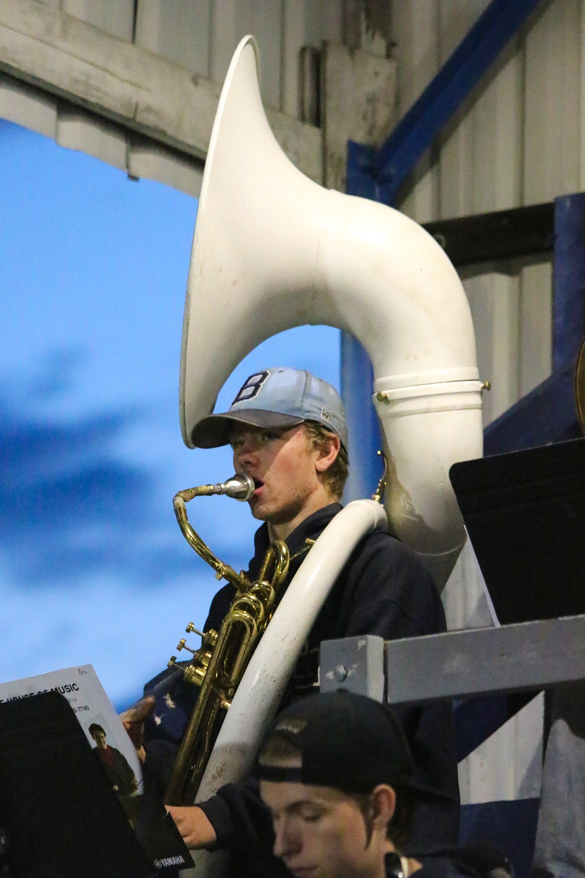 Photo by MANDI BATEMAN
Badgers band members kept the crowd lively with upbeat music.