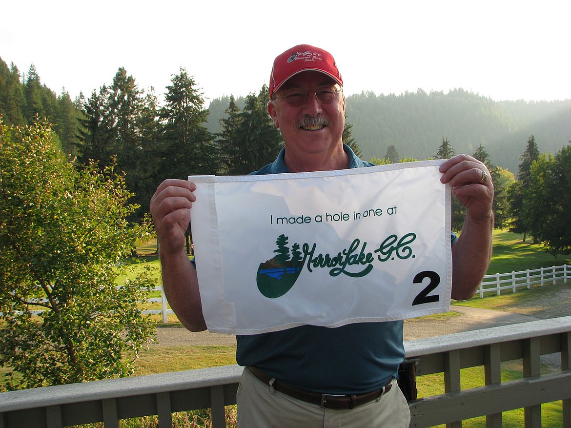 The highlight of the event was when Craig Johnson made a hole-in-one on the second hole.