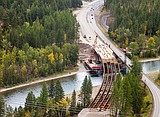 Be the first to cross the new South Fork Bridge and help fire departments