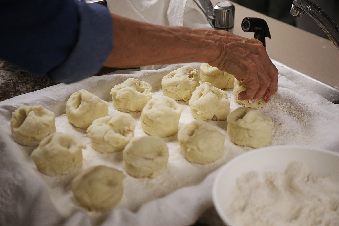 This year the volunteer group will roll and cook more than 3,000 lefsa, a Norwegian flatbread, for Trinity Lutheran Church&#146;s Christmas Bazaar.