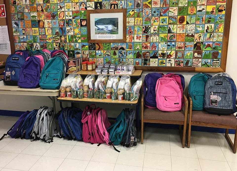 Providing students with a healthy physical environment is part of the reason Superior received the 2018 Green Ribbon Award. School administrator Dawn Bauer has been instrumental in providing students in need with food, clothing and supplies. (Photo courtesy of Superior School)