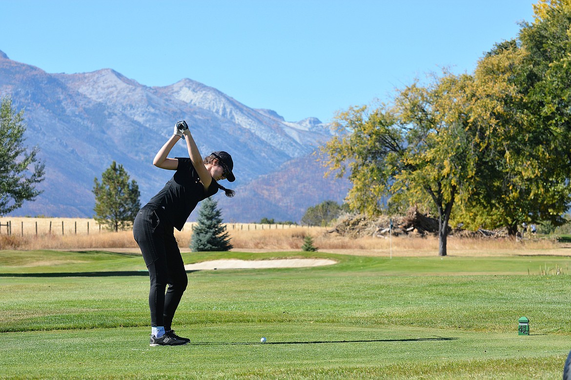 Bulldog Ella Shaw finished in third&#160;place at the state golf tournament. (Jeff Doorn photo)