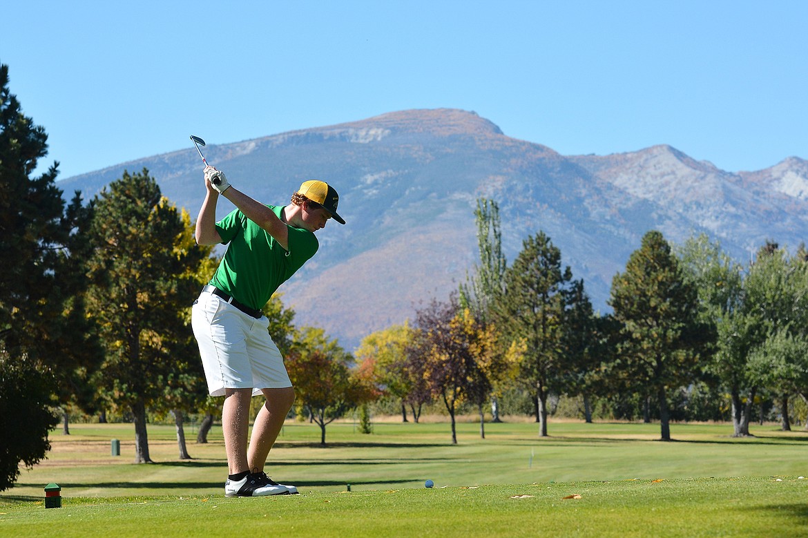 Bulldog Cameron Kahle tied for second place at the state golf tournament. (Jeff Doorn photo)