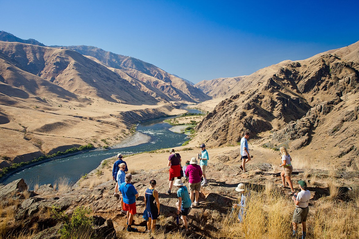 Photo courtesy of WESTERN RIVER EXPEDITIONS
Snake River running through Hells Canyon.