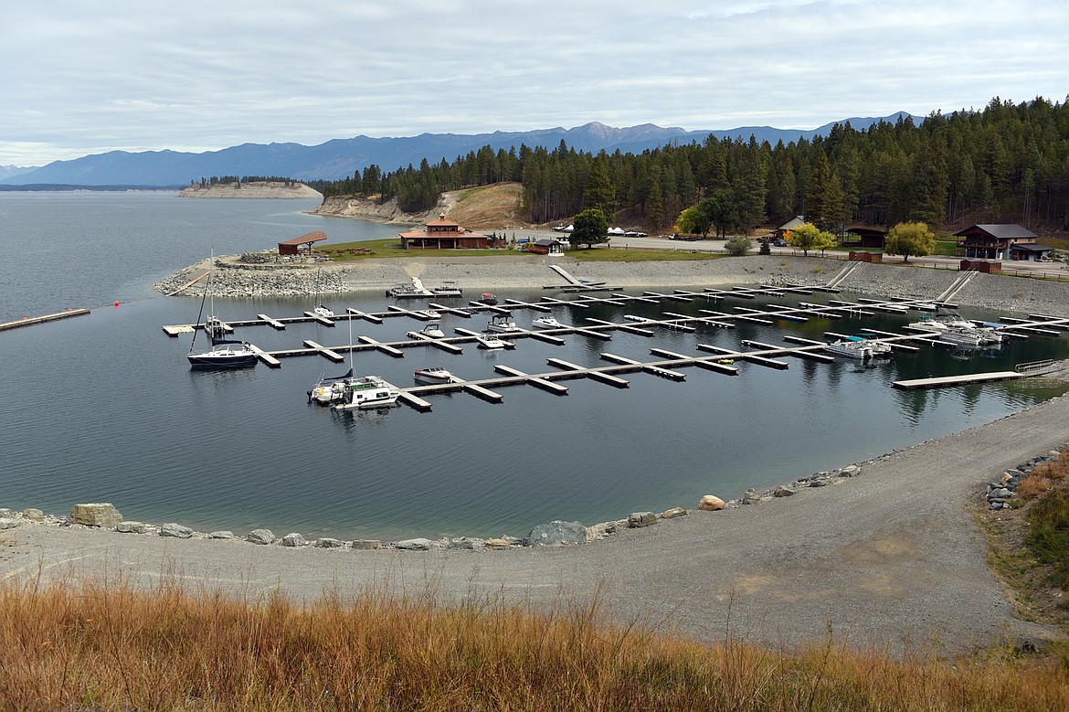 View of Abayance Bay Marina in Rexford on Sept. 26. (Casey Kreider/Daily Inter Lake)