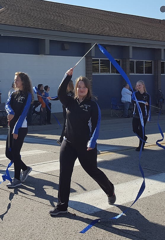 (Courtesy Photo)
The Badgerettes strutted their stuff in the Homecoming Parade.