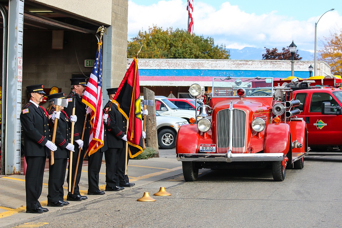 Photo by MANDI BATEMAN
The Honor Guard debuted a year ago during the same event.