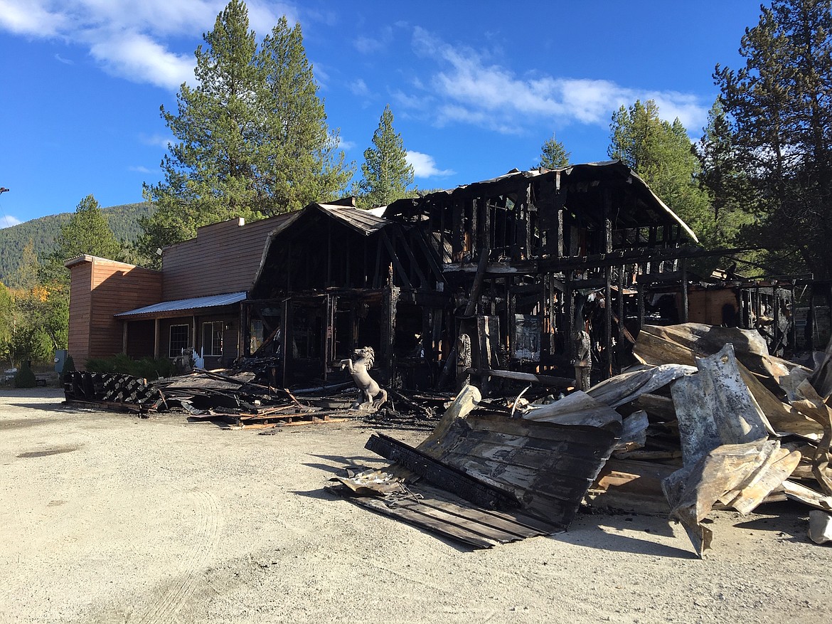 (Courtesy Photo)
The restaurant was fully engulfed when firefighters arrived.