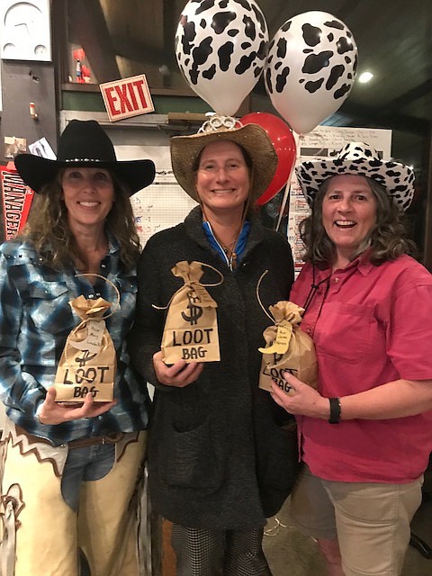 Courtesy photo
Mirror Lake Golf Ladies 2018 Champs: Renee Murphy (Ace of Aces), Julie Williams (2018 Club Champ), and Gerry Ann Howlett (low gross, impossible round,) Mirror Lake Ladies&#146; wind-up.