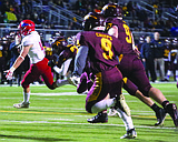 Football roundup: Moses Lake shut out by first-place Eastmont