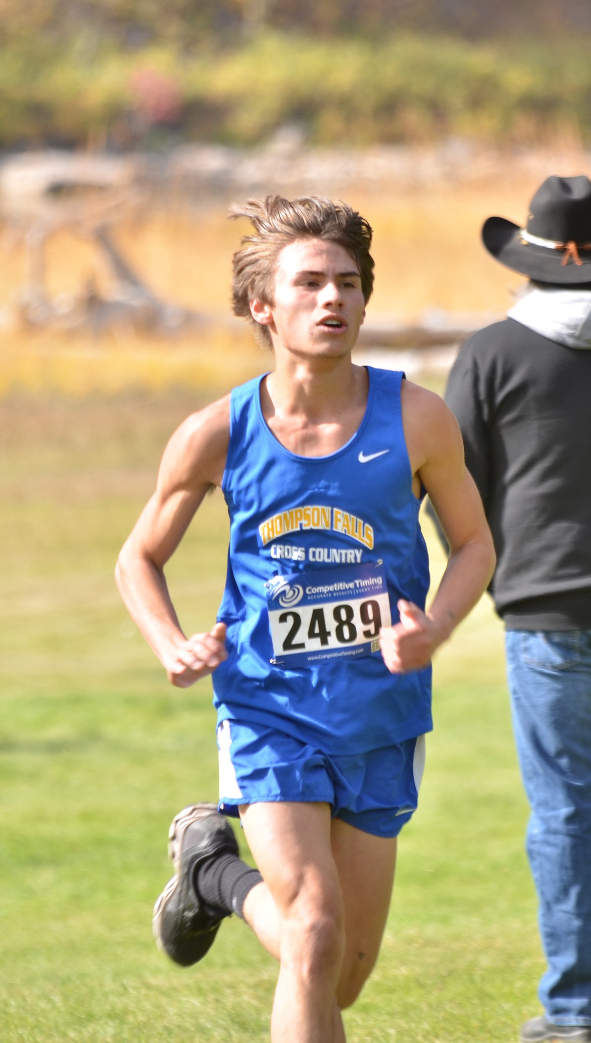 Nick Viera  of Thompson Falls ran to 38th place at the Western B/C Divisonals. (Erin Jusseaume/Clark Fork Valley Press)