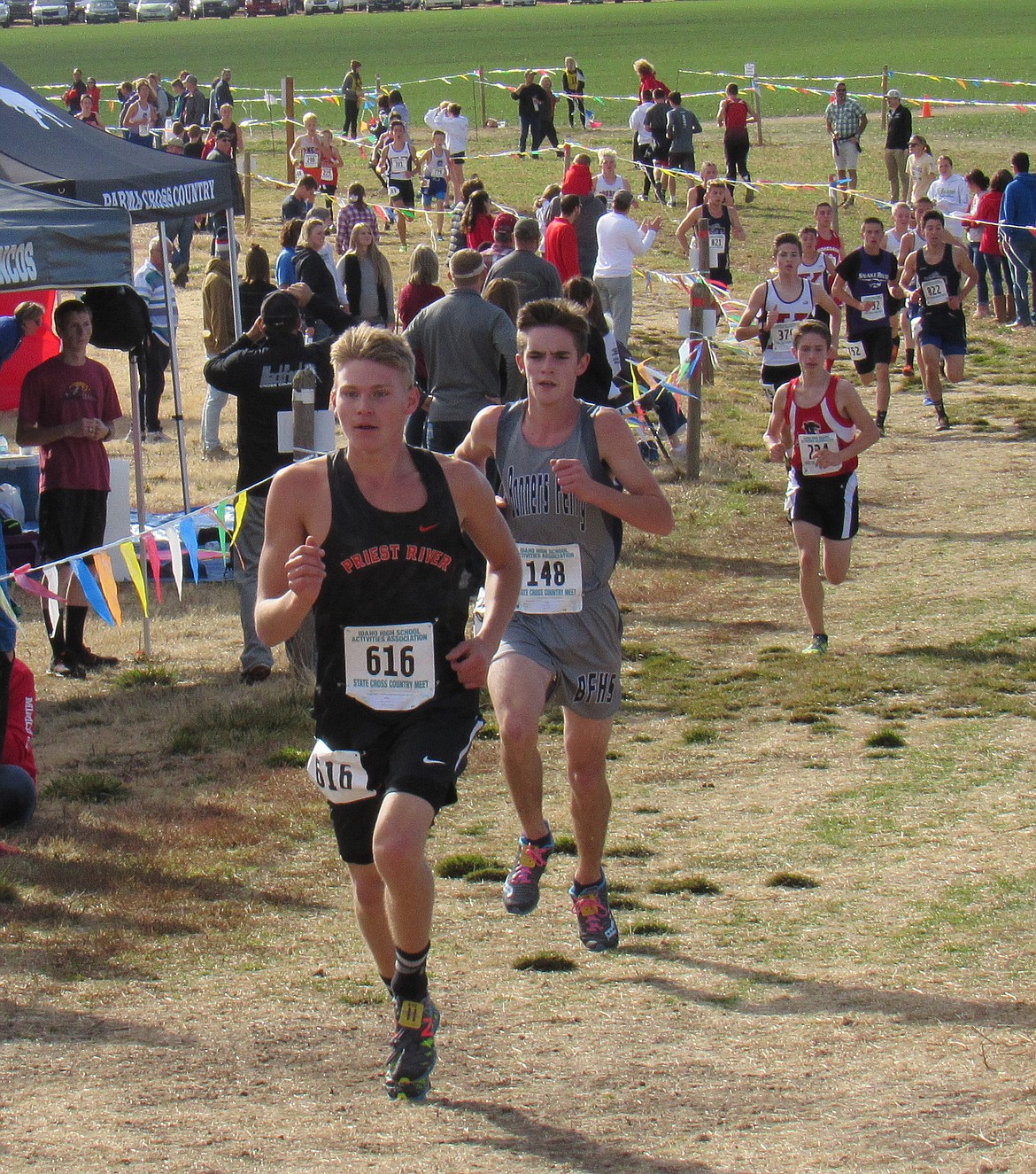 (Courtesy photo)
Senior Caleb Gleason earned medalist honors with a 16th place finish in Lewiston.