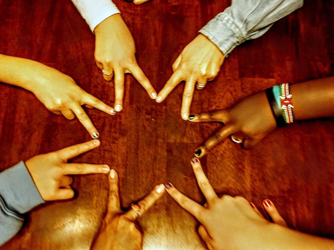 Courtesy photo
Local girls ages 12-15 are taking part in &#147;Girl Power,&#148; a class designed to equip them to avoid abusive relationships, and to build healthy self-esteem.