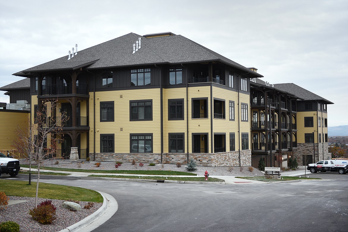 Exterior view of The Villas at Buffalo Hill in Kalispell.