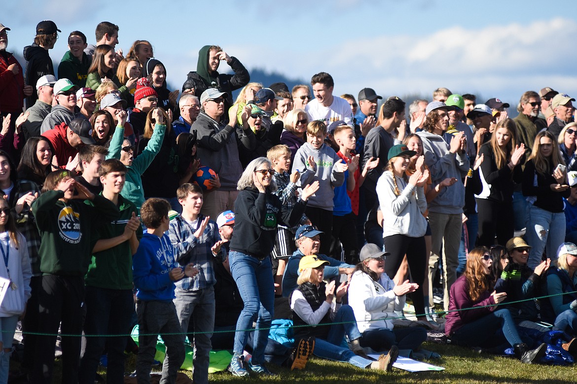 Bulldogs fans showed up in big numbers to cheer on their state champion soccer team on Saturday.