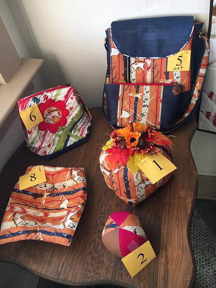 Courtesy photo - The Old Hotel Art Gallery has been receiving unique entries that include 'ugly' fabric that had been sitting too long on the gallery's fabric shelves.