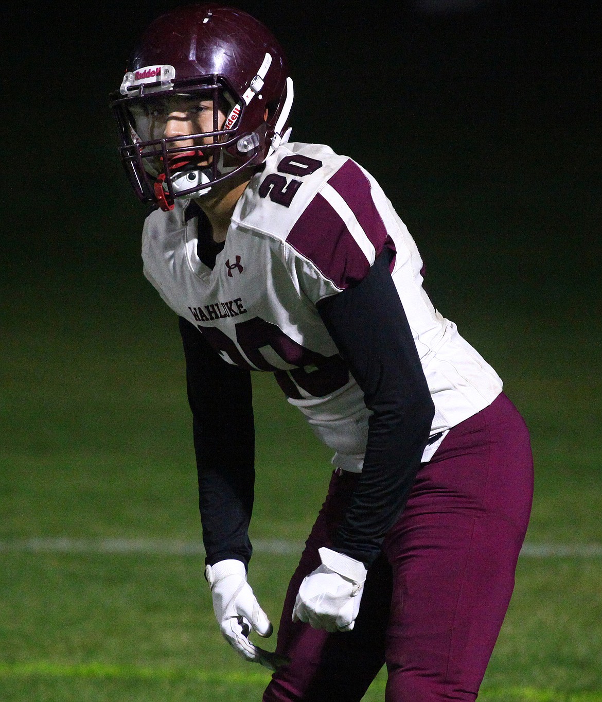 Rodney Harwood/Sun Tribune - Sophomore cornerback Jonathon Manzo will be a big part of the 2019 Wahluke Warriors football program.