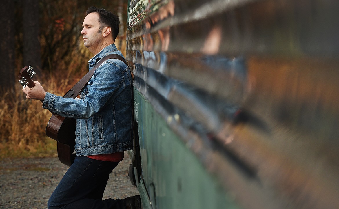 Portrait of singer/songwriter Nick Spear in Whitefish on Oct. 29. Spear&#146;s new album &#147;Train Wreck of a Heart&#148; released on Halloween day. (Brenda Ahearn/Daily Inter Lake)