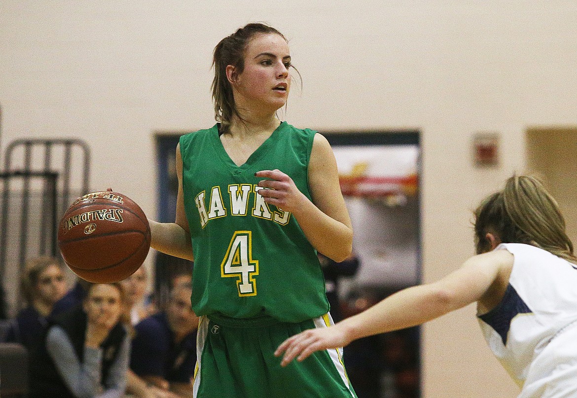 Lakeland&#146;s Lauryn Cooper looks to pass the ball to a teammate.