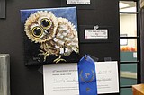 Lenny Harm winner at miniature art show