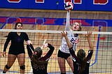 Wildkats go 1-2 at state volleyball tournament, Kehr All-State