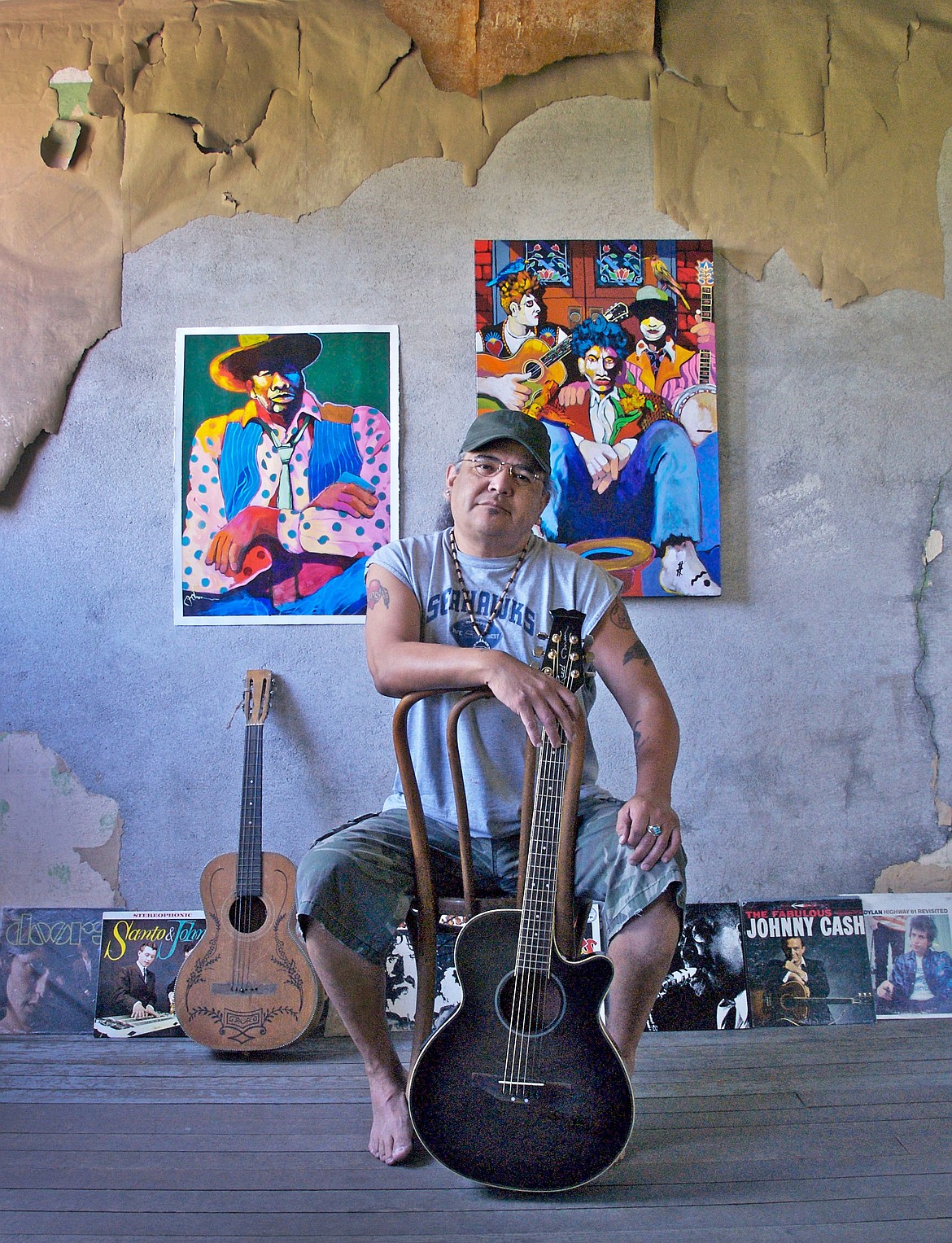 Courtesy photo

Artist Ric Gendron lost his house and many paintings in a devastating fire about six weeks ago. But he put together an exhibit for the Moses Lake Museum &amp; Art Center in spite of the loss. The exhibit opens Friday.