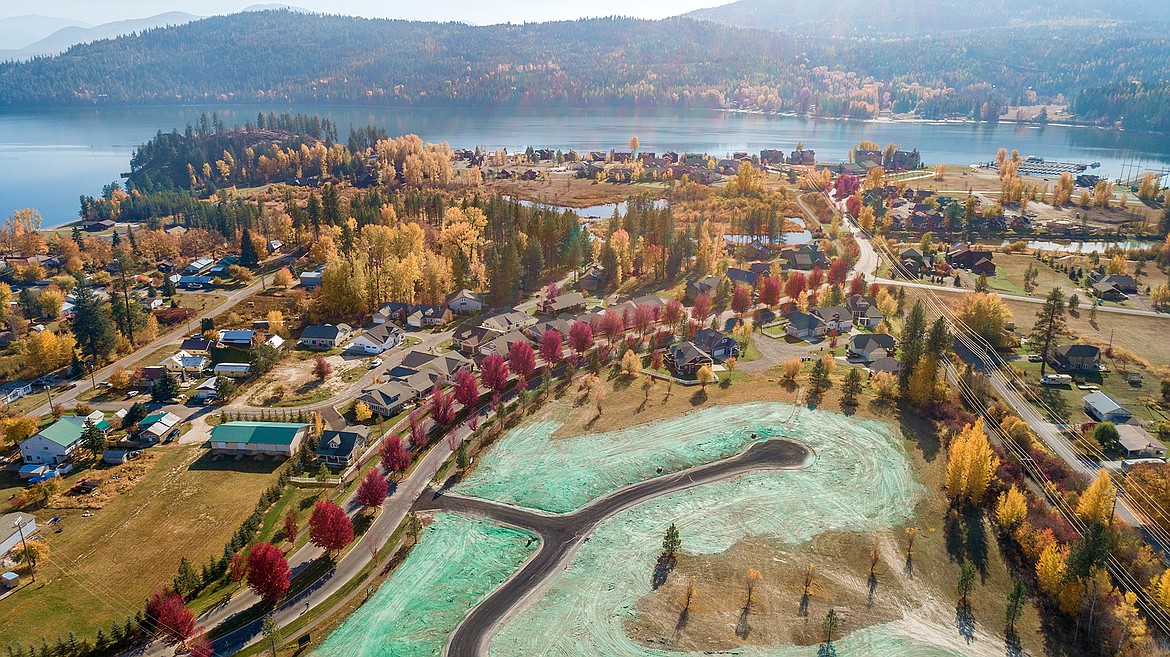 New home sites are available with numerous building options in Dover Meadows, a neighborhood within the Dover Bay Waterfront Community near Sandpoint.