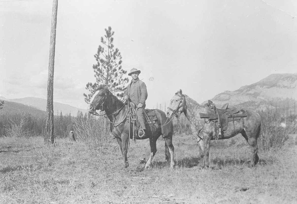 Ranger Henry Thol circa 1921. Photo by fellow ranger Frank Liebig.