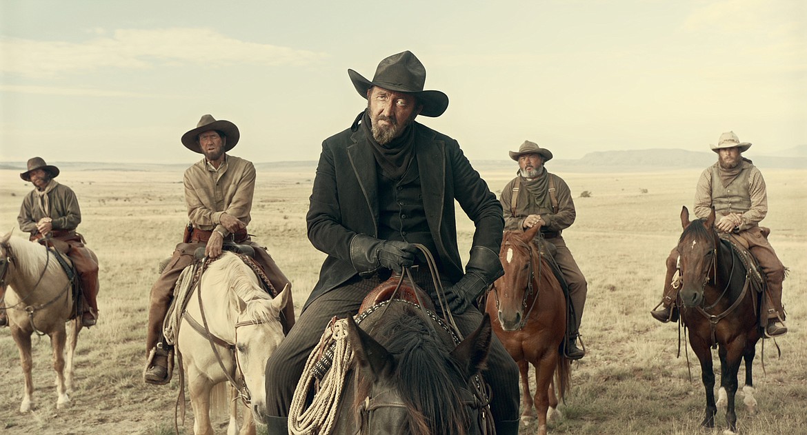 Ralph Ineson as &quot;The Man in Black&quot; in the Netflix film, &quot;The Ballad of Buster Scruggs.&quot; (Netflix)