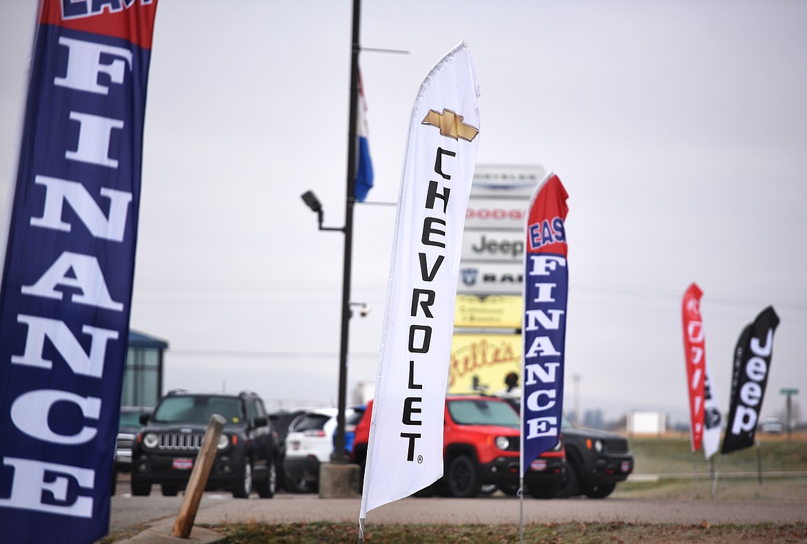 View of the lot at Ronan Motors from US 93.(Brenda Ahearn/Daily Inter Lake)