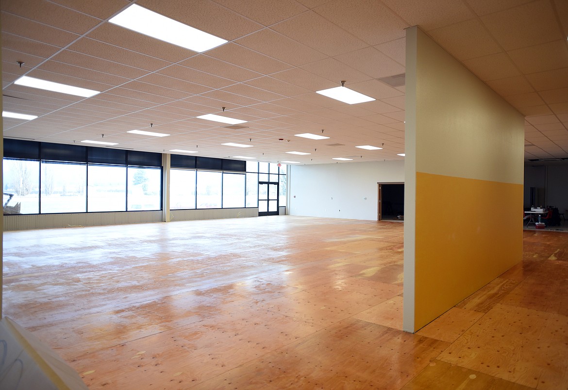 Interior of the new home of the Boys and Girls Club of Flathead Reservation and Lake County on Tuesday, November 13, in Ronan.(Brenda Ahearn/Daily Inter Lake)