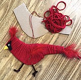 Holiday ornaments on Free Family Saturday