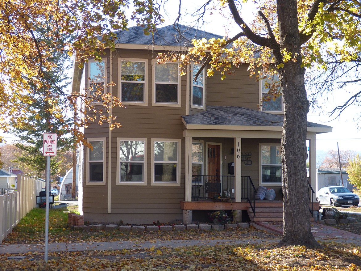 The A Ray of Hope Women&#146;s and Children&#146;s Shelter at 106 Fifth Avenue West in Kalispell. A renovation of the building was honored this week by the city Architectural Review Committee. (Photo provided)