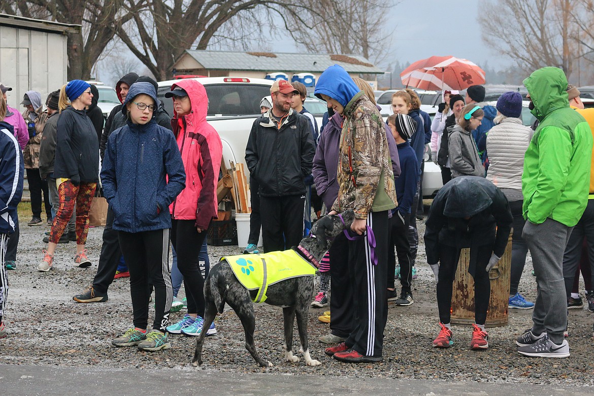 Photo by MANDI BATEMAN
The day started off with frozen and slushy roads, as well as a cold, drizzling rain.