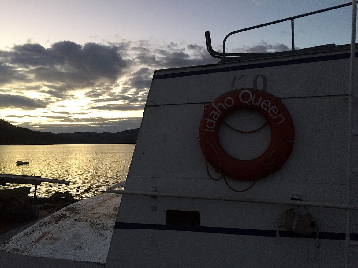 (Photo courtesy MICHAEL ARTHERHULTS)
Michael Artherhults took this Best Shot just as the sun was slipping behind the mountains, with the Idaho Queen. &#147;Sweet sunset,&#148; he wrote in submitting the photo.