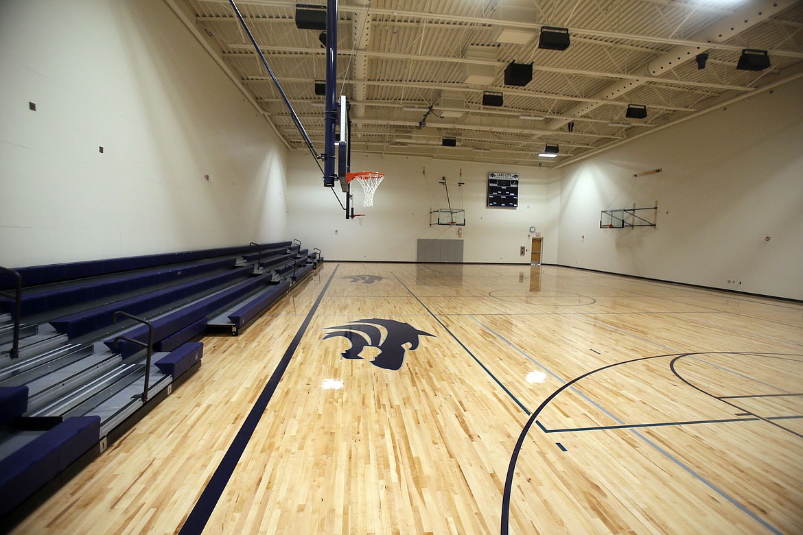 Lake City High School now has two gyms to use like other 5A schools in Idaho, said LCHS vice principal Jim Winger. (JUDD WILSON/Press)
