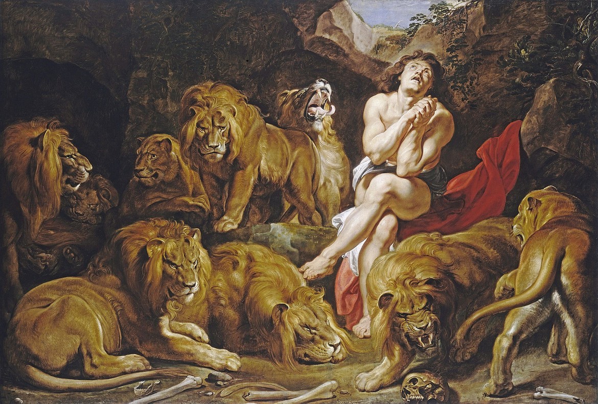NATIONAL GALLERY OF ART
Painting by Peter Paul Rubens of Daniel in the Lions&#146; Den (c.1614&#8211;1616).