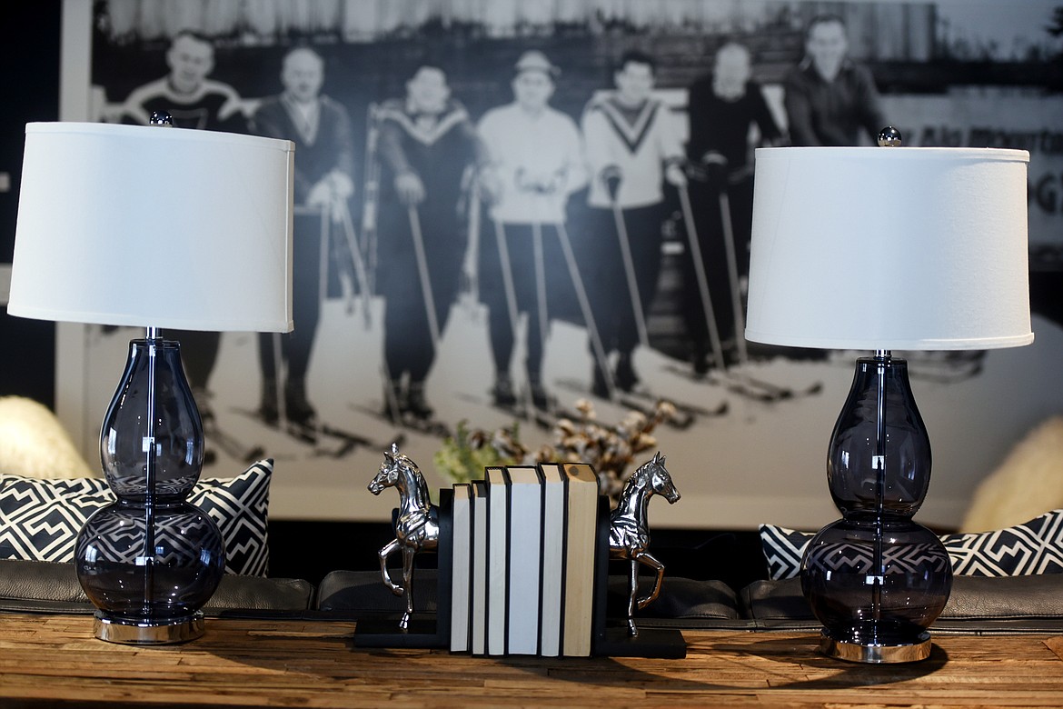 Detail from the lodge-style bonus room of the HGTV Dream Home 2019 on Big Mountain in Whitefish, Montana.(Brenda Ahearn/Daily Inter Lake)