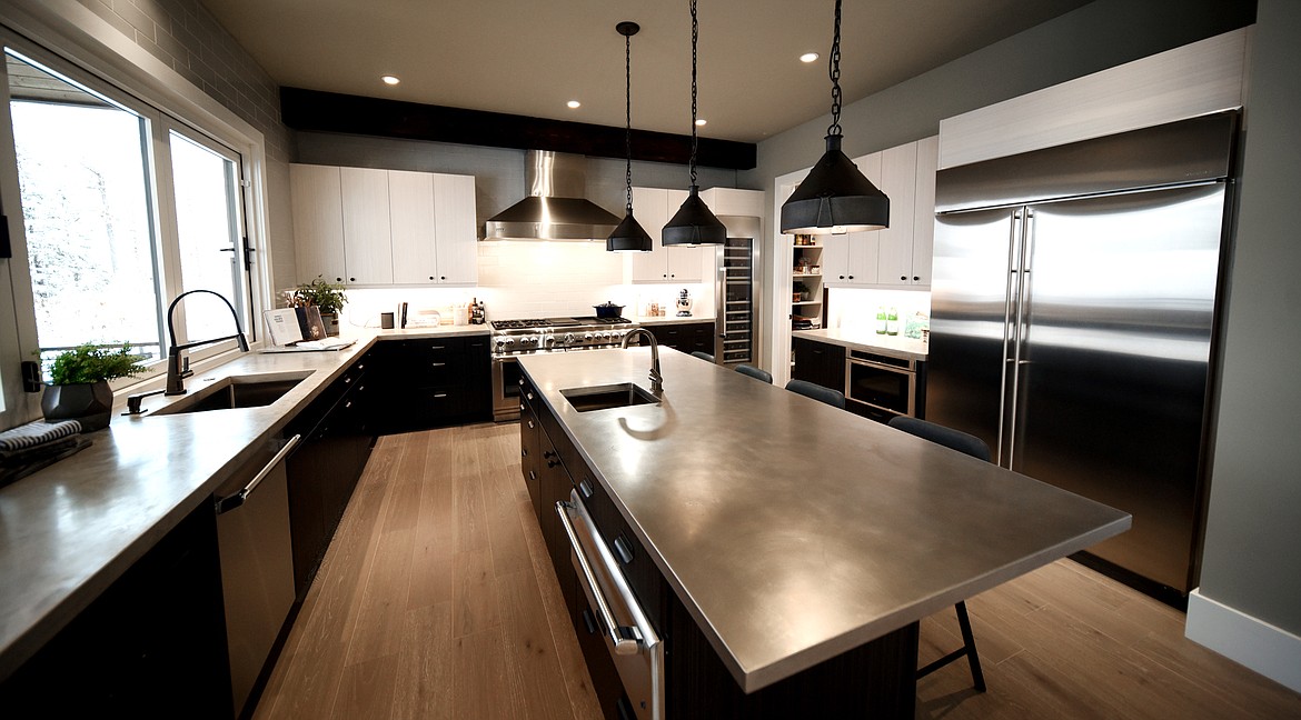 Kitchen at the HGTV Dream Home 2019 on Big Mountain in Whitefish, Montana.(Brenda Ahearn/Daily Inter Lake)