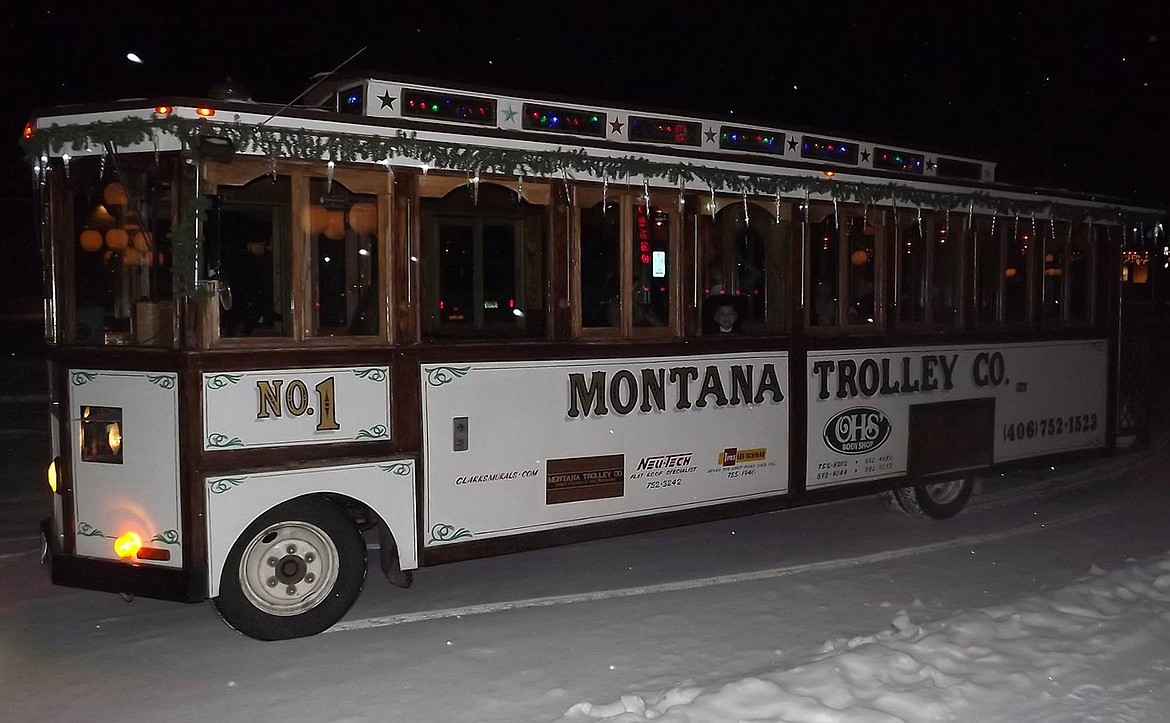 Montana Trolley Company and the Museum at Central School offer Christmas Trolley tours of Kalispell&#146;s historic east side during December.