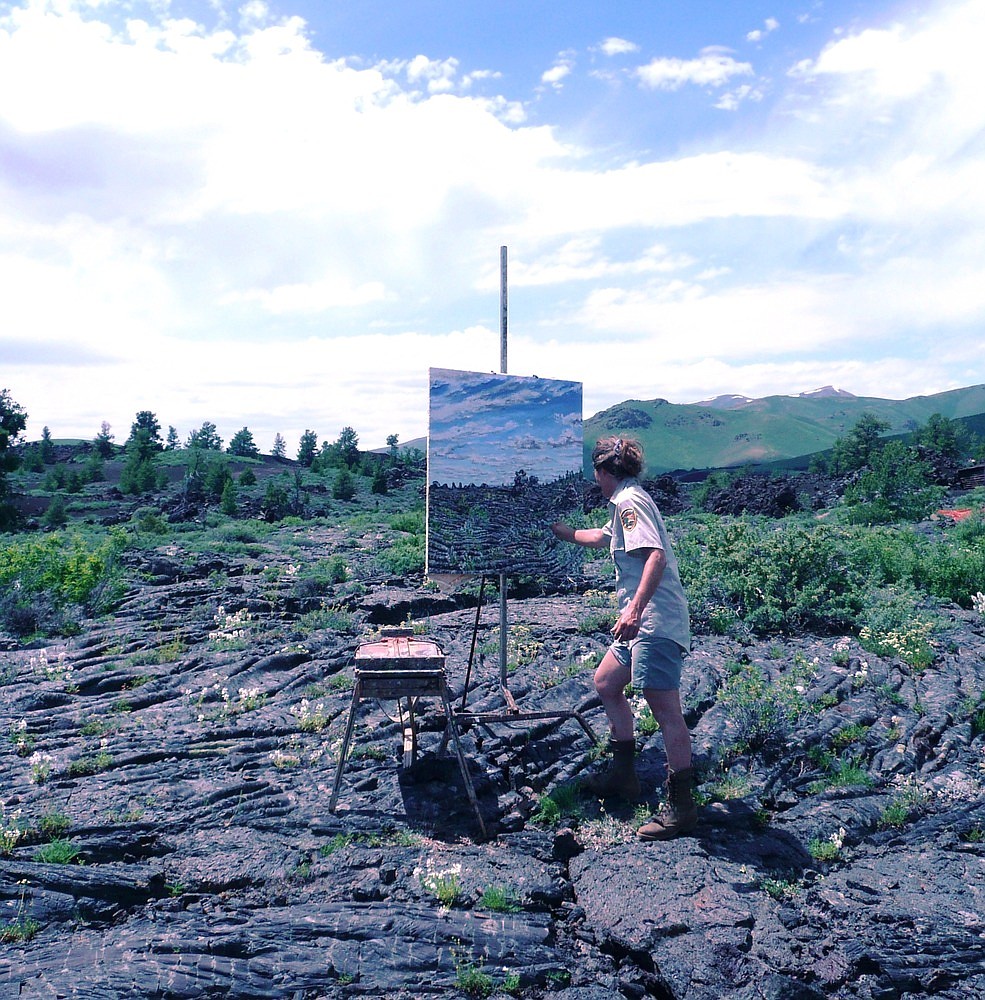 NATIONAL PARK SERVICE
National Monument Craters of the Moon in Idaho, where U.S. astronauts trained for lunar space trip.