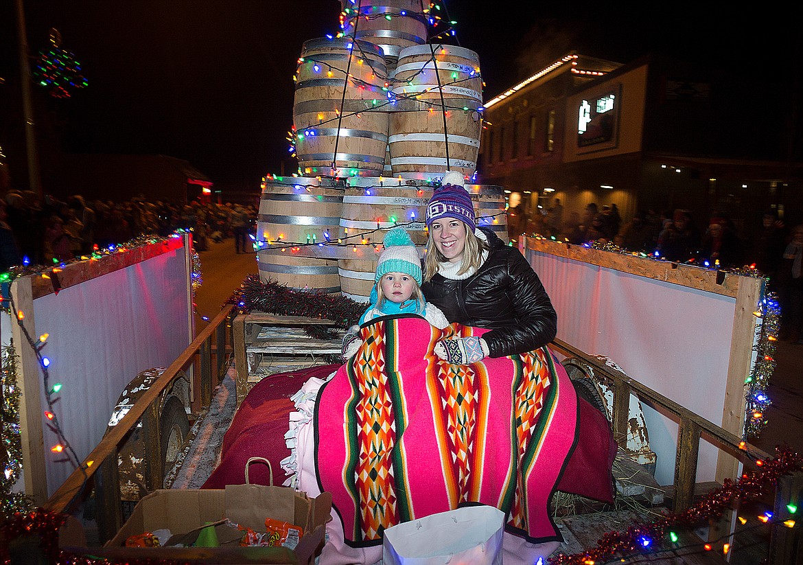 Keeping warm on the Glacier Distilling float.