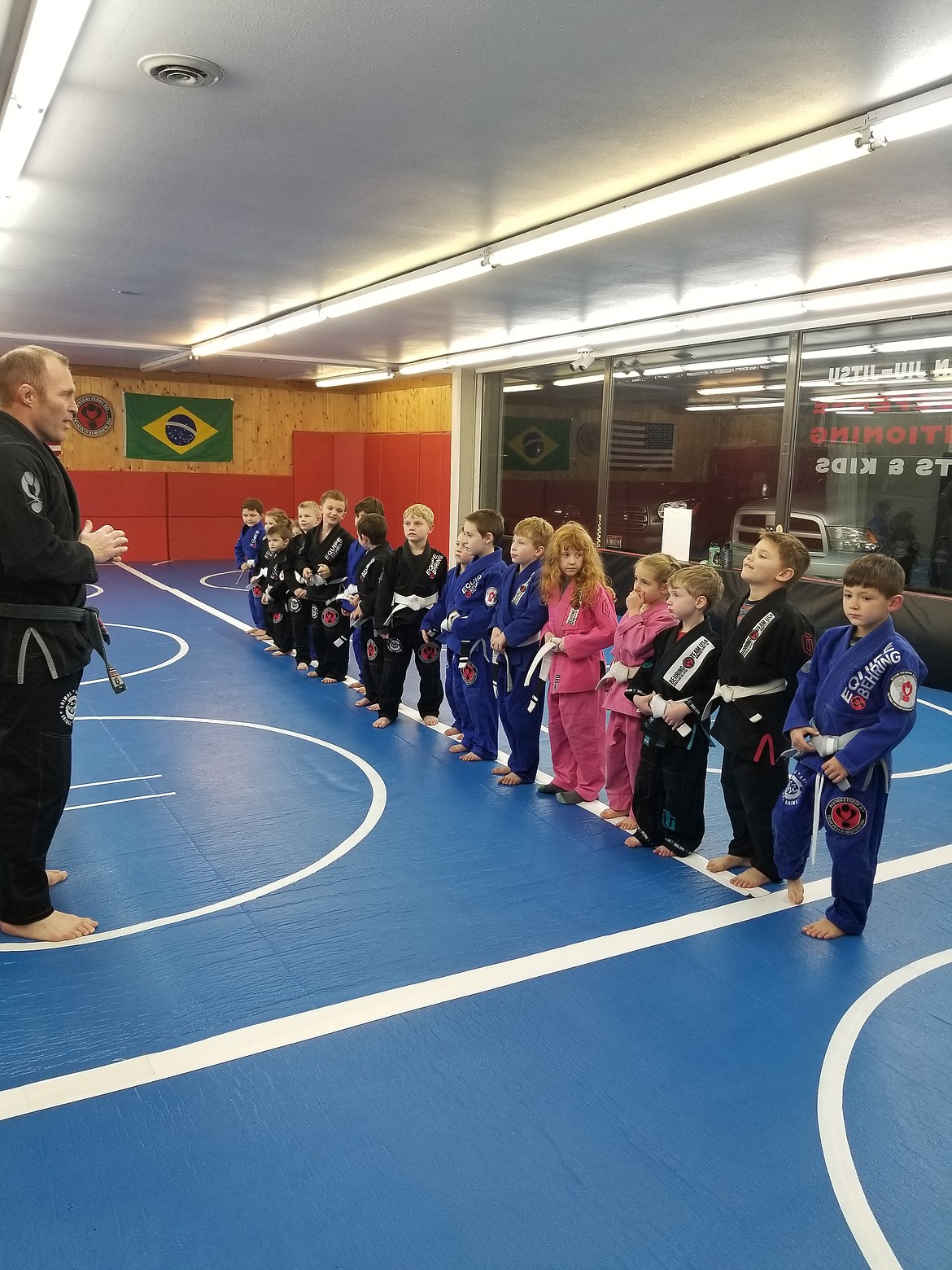 Courtesy photo
Sam Brown instructing the young class.