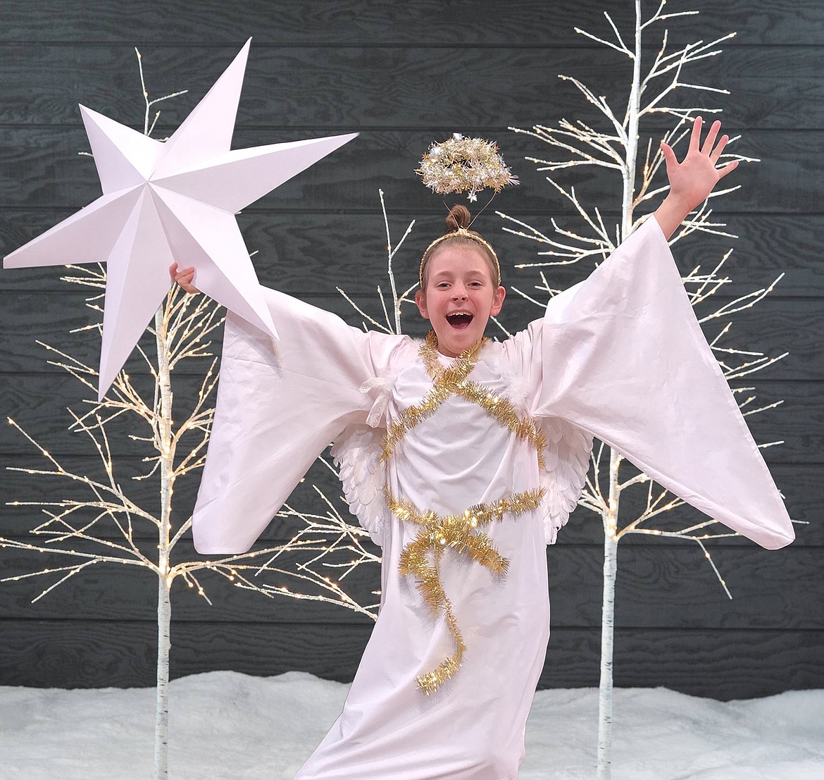 Neva Schilling as Gladys in &#147;The Best Christmas Pageant Ever.&#148; (Photo courtesy of Whitefish Theatre Co.)